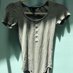 🔆 Grey F21 Bodysuit 🔆